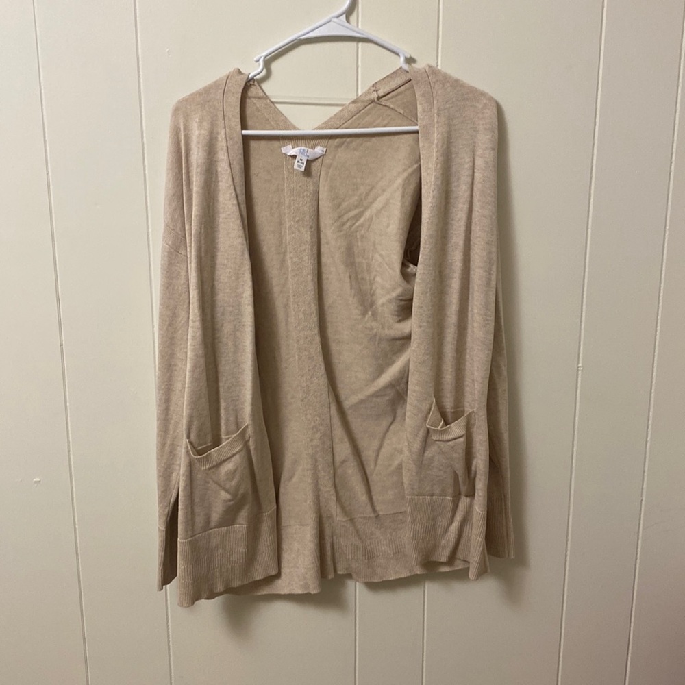 Tan cardigan Size M (8-10)